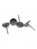 Гвоздь 16мм с металлической  шляпкой Metal Dome Pin