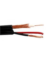 Кабель Воля Dialan RG-59  0,8*2*0,75 с питанием (305)