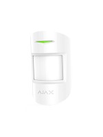 Ajax MotionProtect Plus беспроводной датчик движения с радиочастотным сканированием белый